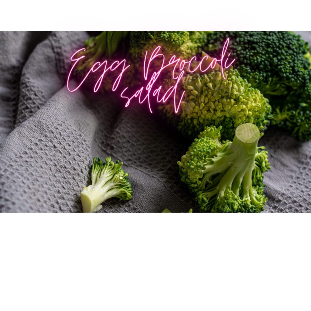 Egg Broccoli salad