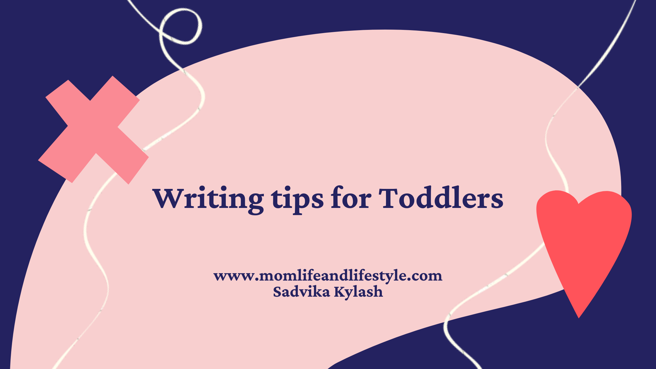 Writing tips for toddlers