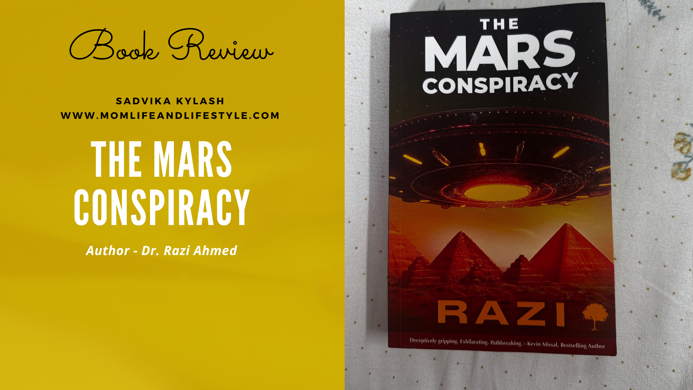 The Mars Conspiracy book review by Sadvika Kylash