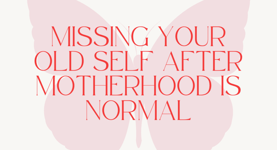 identity loss after motherhood
