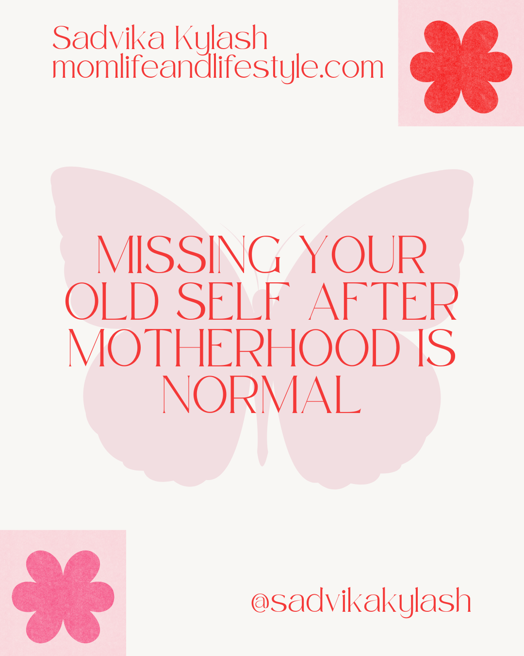 identity loss after motherhood