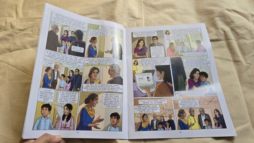 The Cipla Story. Amar Chitra Katha 