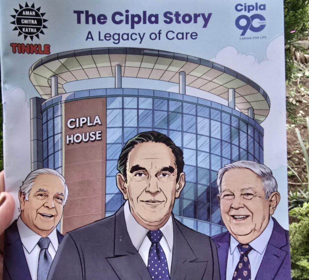 The Cipla Story. Amar Chitra Katha