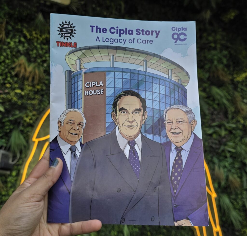The Cipla Story. Amar Chitra Katha