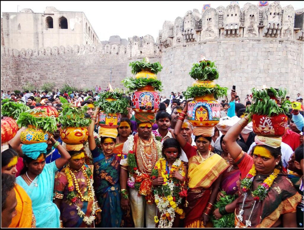 Bonalu — one of Telangana's most vibrant and deeply rooted festivals.
Image taken from Google